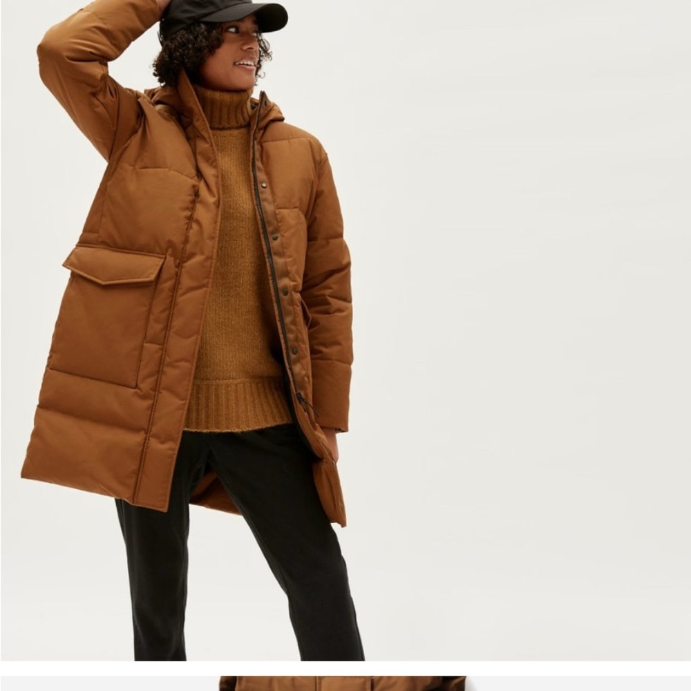 Everlane Chesnut Brown Puffer